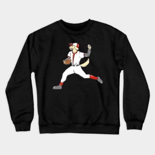 Baseball Brennball Softball Kickball Ballsport USA Crewneck Sweatshirt